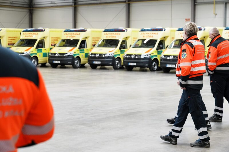 NOVÉ SANITKY PRO STŘEDOČESKÉ ZÁCHRANÁŘE